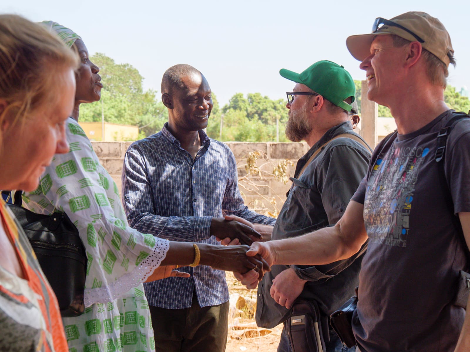 beginn unserer Zusammenarbeit mit Khadry Diaby in Marsassoum